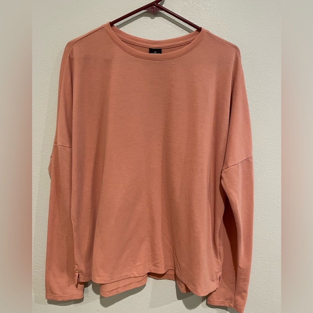 REI Cooperative mauve long sleeve shirt. Size Large